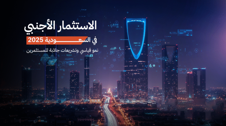 الاستثمار الأجنبي في السعودية 2025